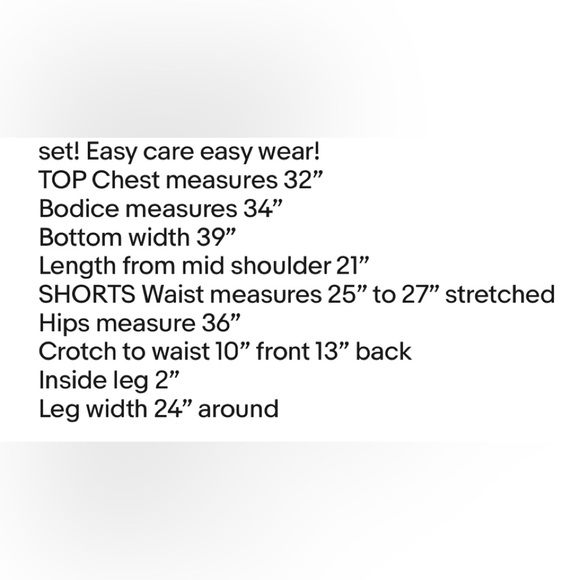 Womens SECRET TREASURES PJs Cami Sleep Set Size XS 0-2 Short And Cami Top New - Picture 7 of 7